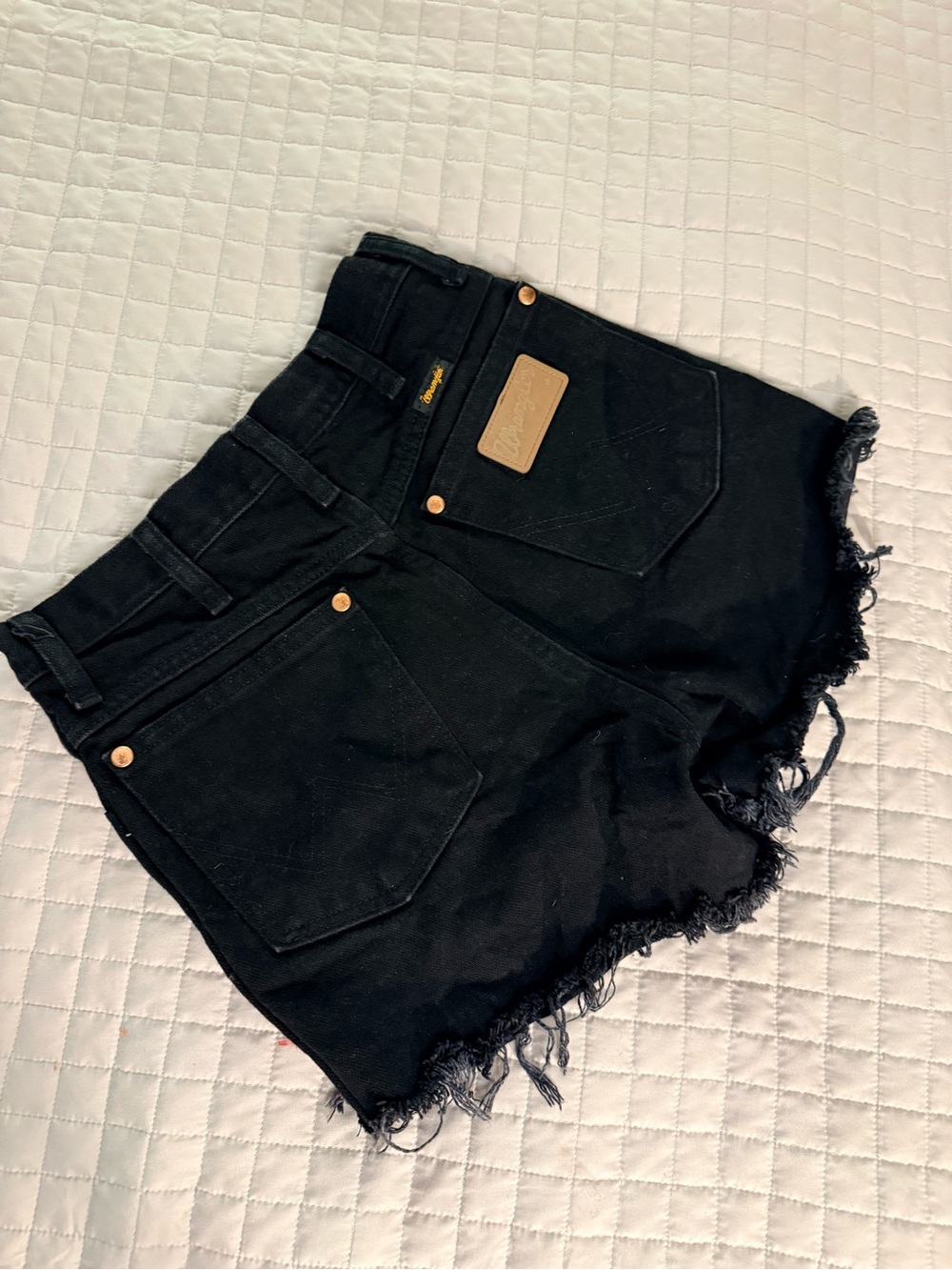 Wrangler Cowboy Cut Slim Fit Jeans size 27 936WBK (Custom Cutoff Shorts)